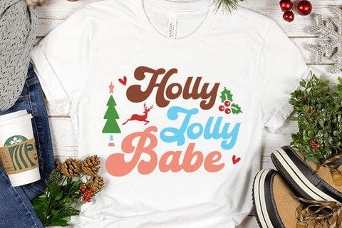 Holly Jolly Babe SVG Angelina750 