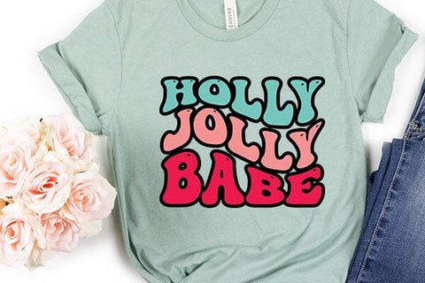 Holly Jolly Babe SVG Angelina750 