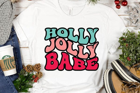 Holly Jolly Babe SVG Angelina750 