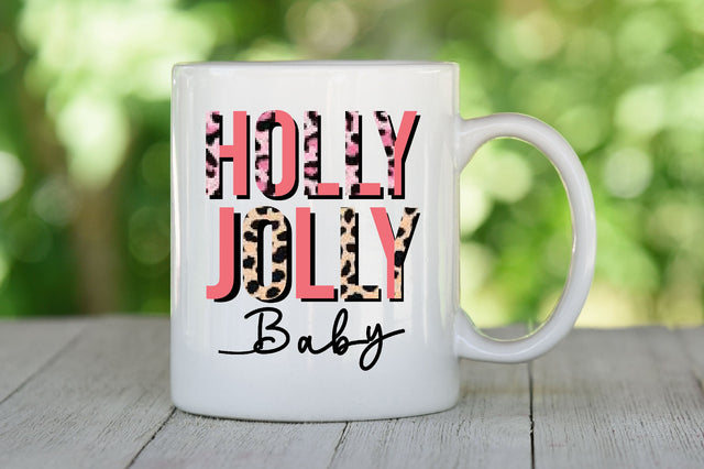 Holly Jolly Baby Sublimation Sublimation SVGista 