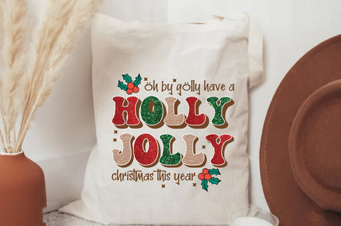 Holly Jolly Christmas Sublimation Sublimation Jagonath Roy 