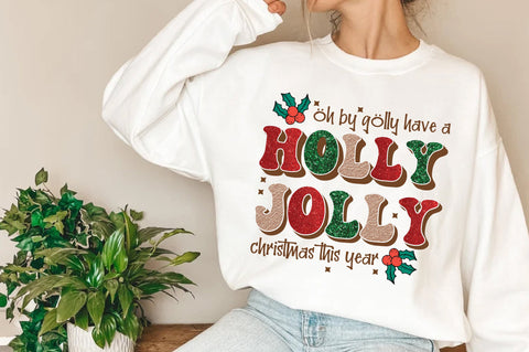 Holly Jolly Christmas Sublimation Sublimation Jagonath Roy 
