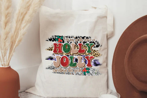 Holly Jolly Christmas Sublimation Sublimation Jagonath Roy 