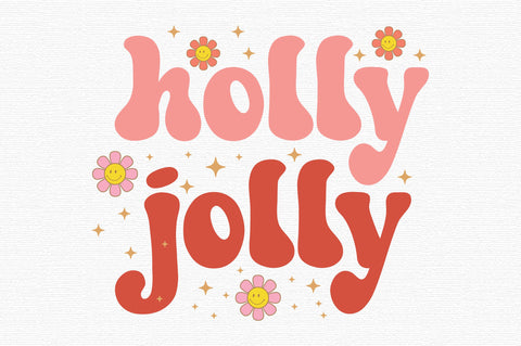 Holly Jolly Christmas SVG Design SVG designartist 
