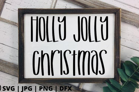 Holly jolly Christmas SVG Good Morning Chaos 