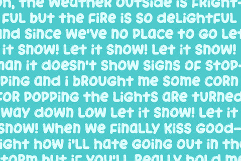 Holly Jolly Font FontDuo 