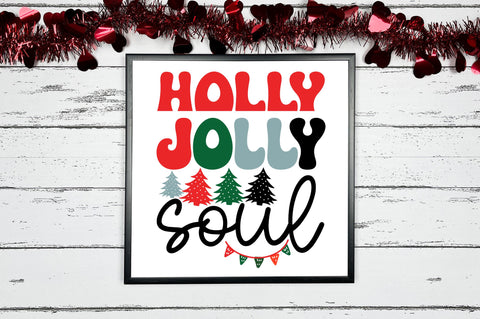 Holly jolly soul SVG Design SVG Regulrcrative 