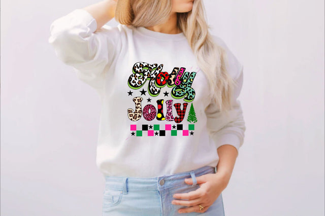 Holly Jolly Sublimation SVGArt 