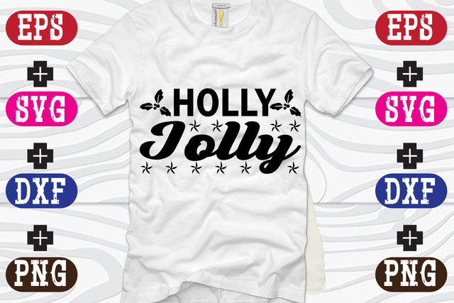 Holly jolly SVG Nurstore 
