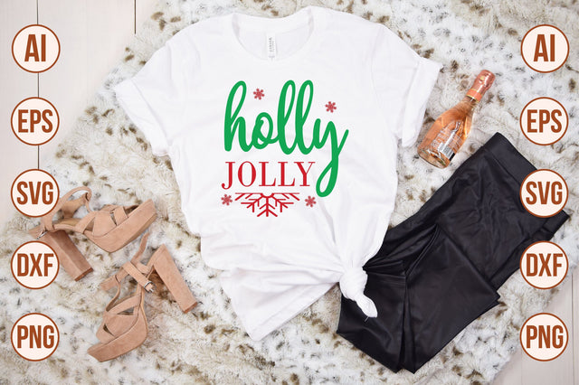 Holly Jolly SVG SVG shah alam 