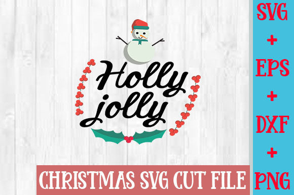 Holly jolly SVG SVG Studio 