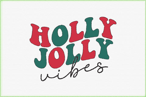 Holly Jolly Vibes Sublimation Creativeart88 