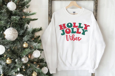 Holly Jolly Vibes Sublimation Creativeart88 