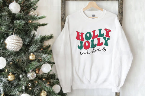 Holly Jolly Vibes Sublimation Creativeart88 