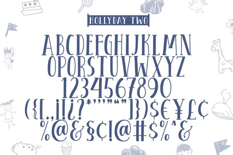 Hollyday – Handdrawn Font Font Good Java 