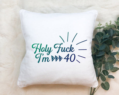 Holy Fuck I'm 20 30 40 50 60 70 80 90 100 Adult Birthday SVG Design Bundle | So Fontsy SVG Crafting After Dark 