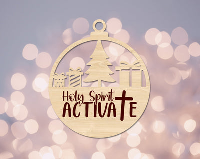 Holy Spirit Activate Laser SVG SVG HappyDesignStudio 