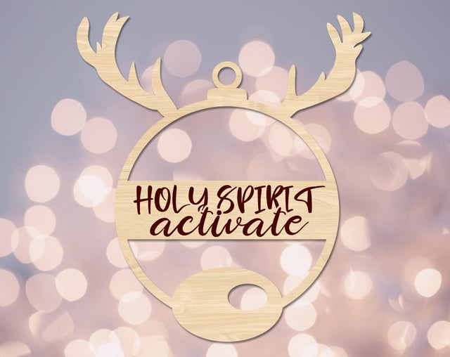 Holy Spirit Activate Laser SVG SVG HappyDesignStudio 