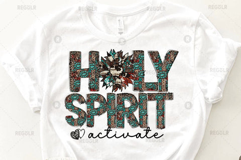 Holy spirit activate Sublimation Design Sublimation Regulrcrative 