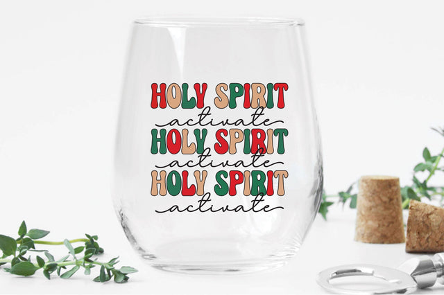 Holy Spirit Activate svg design SVG Creativeart88 