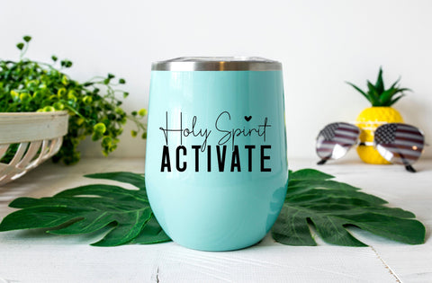 Holy Spirit Activate SVG, PNG, Funny Christian Instant Download, Funny Viral Quote, Mom Life Shirt Design, Jesus Png, Religious Faith svg SVG MD mominul islam 