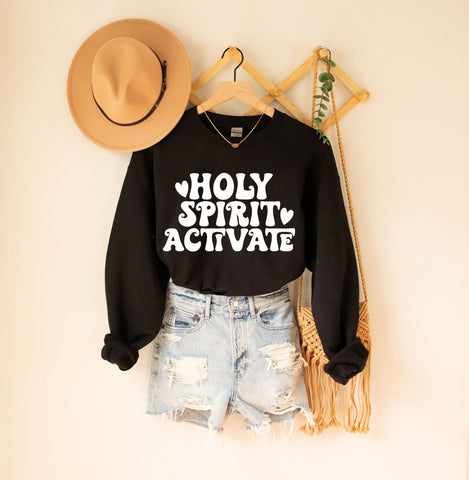 Holy Spirit Activate SVG | Scripture SVG | PNG | DXF SVG Toteally SVG 
