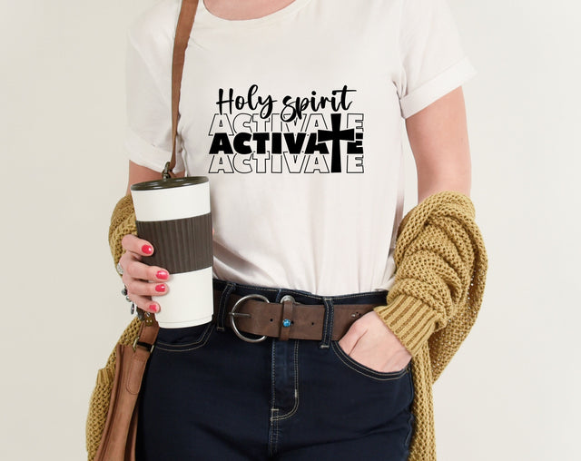 Holy Spirit Activate SVG SVG HappyDesignStudio 