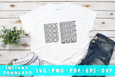 Holy Spirit Activate SVG SVG HappyDesignStudio 