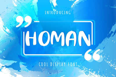 Homan Font dapiyupi store 
