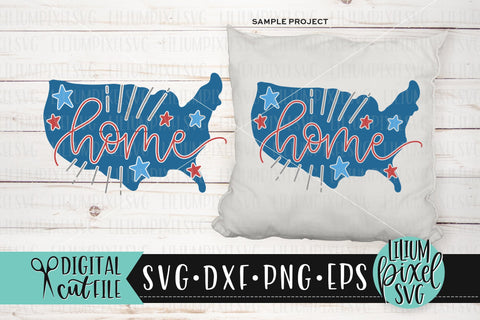 Home America Stars - Fourth of July SVG SVG Lilium Pixel SVG 