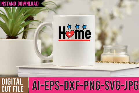 Home America SVG Bundle, Home SVG Cut File SVG BlackCatsMedia 