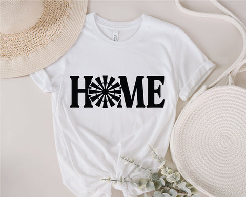 Home Cricut Cut File // SVG File, PNG, DXF, Silhouette Cut File, svg cut file, Home decor Digital image, Circut Stencil, Home Vector Imag SVG Fauz 