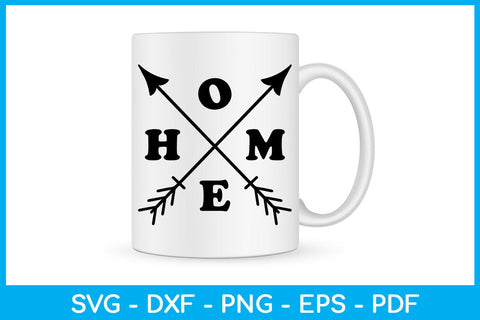Home Crossed Arrows Funny SVG PNG PDF Cut File SVG Creativedesigntee 