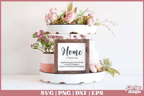 Home Definition SVG | Home Sign SVG SVG Carla C Designs 