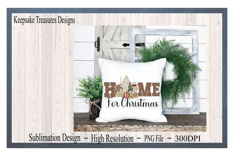 Home For Christmas Angel, PNG Sublimation Design Sublimation Keepsake Treasures Designs LLC. 