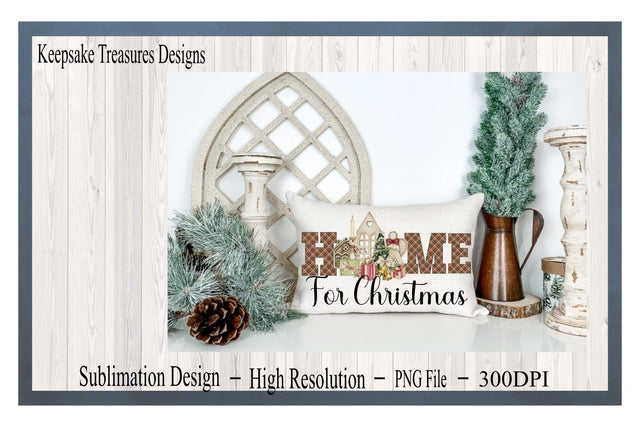 Home For Christmas Angel, PNG Sublimation Design Sublimation Keepsake Treasures Designs LLC. 
