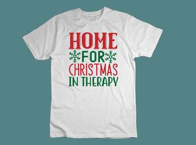 Home For Christmas In Therapy SVG SVG CraftingStudio 