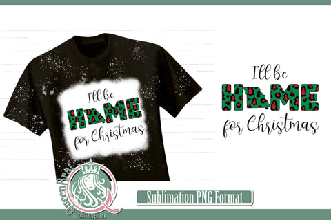 Home For Christmas Sublimation-Missouri Sublimation QueenBrat Digital Designs 