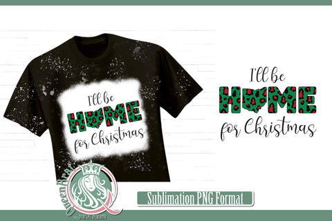 Home For Christmas Sublimation-Ohio Sublimation QueenBrat Digital Designs 