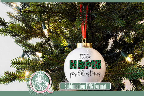 Home For Christmas Sublimation-Utah Sublimation QueenBrat Digital Designs 