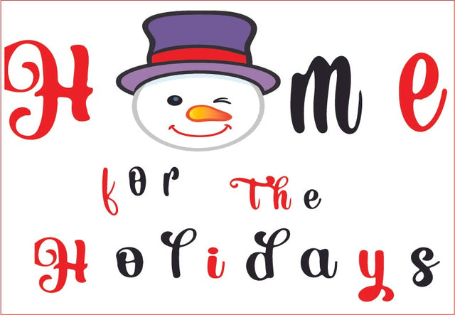 Home for the Holidays png, sublimation graphics, clipart Sublimation sublimationhappy 