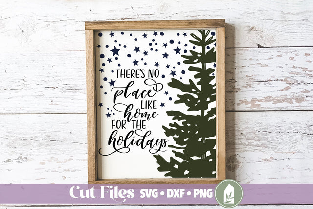 Home for the Holidays SVG, Holiday Sign SVG SVG LilleJuniper 