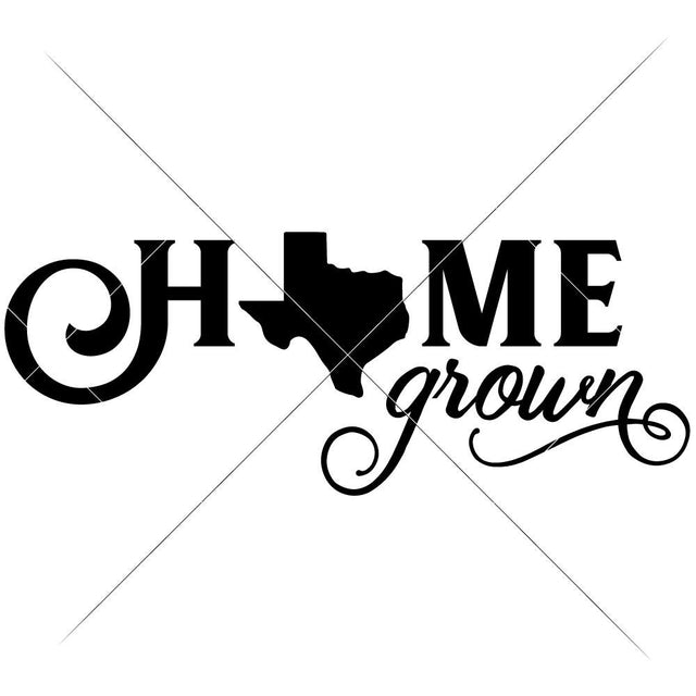 Home grown Texas SVG Chameleon Cuttables 