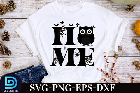 home, Halloween T shirt Design, SVG DESIGNISTIC 