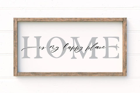 Home Is My Happy Place SVG SVG So Fontsy Design Shop 