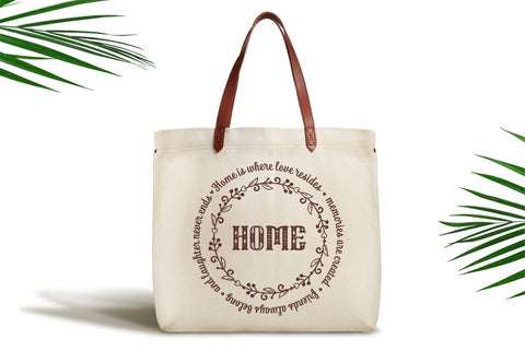 Home is where love resides, memories are created, friends always belong, and laughter never ends Family SVG Quote Round frame SVG Zoya Miller 