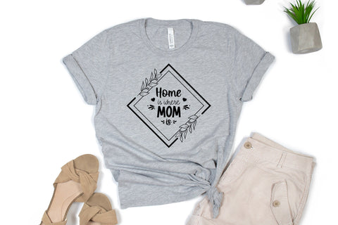 Home is where MOM is svg, Mother's Day svg Design SVG SmmrDesign 