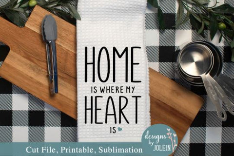 Home is where my heart is SVG Designs by Jolein 