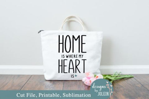 Home is where my heart is SVG Designs by Jolein 