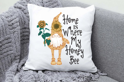 Home Is Where My Honey Bee Sublimation Sublimation Jagonath Roy 